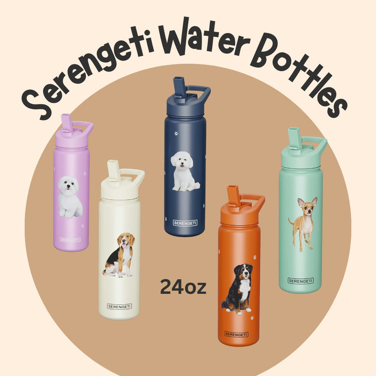 Serengeti Stainless Steel Water Bottles - 24oz