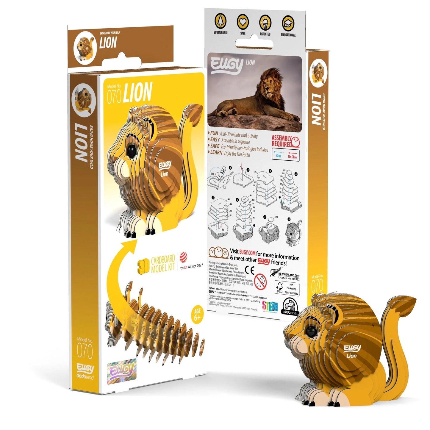 Lion 3D Puzzle