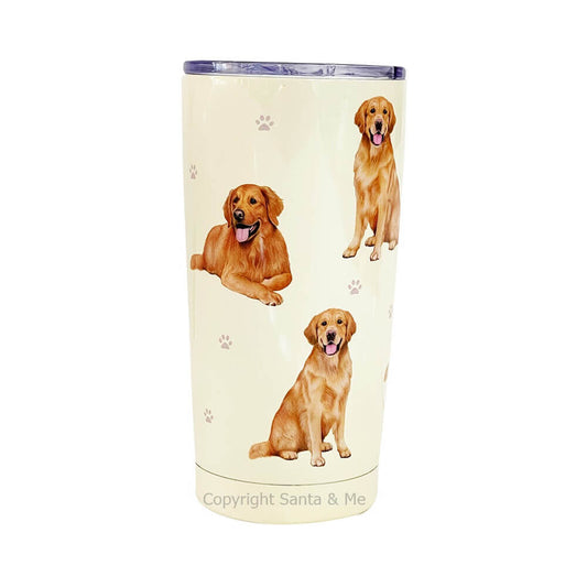 Serengeti Pet Lovers Tumbler - Golden Retriever - 20oz