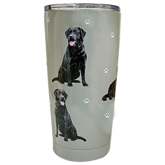 Serengeti Pet Lovers Tumbler - Black Labrador - 20oz