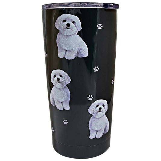Serengeti Pet Lovers Tumbler - Maltese - 20oz