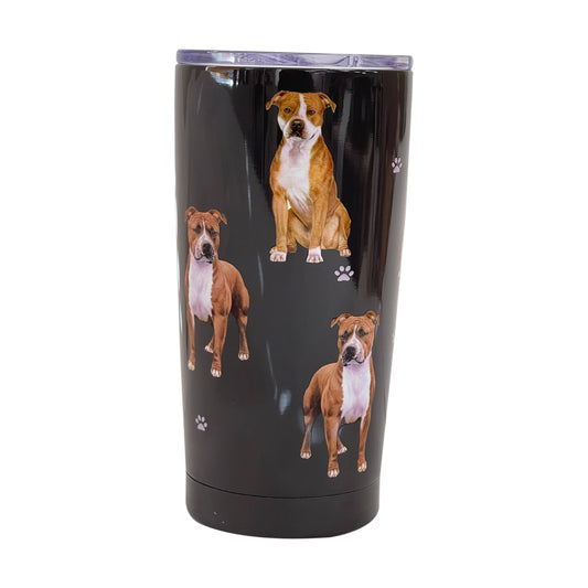 Serengeti Pet Lovers Tumbler - Pit Bull - 20oz
