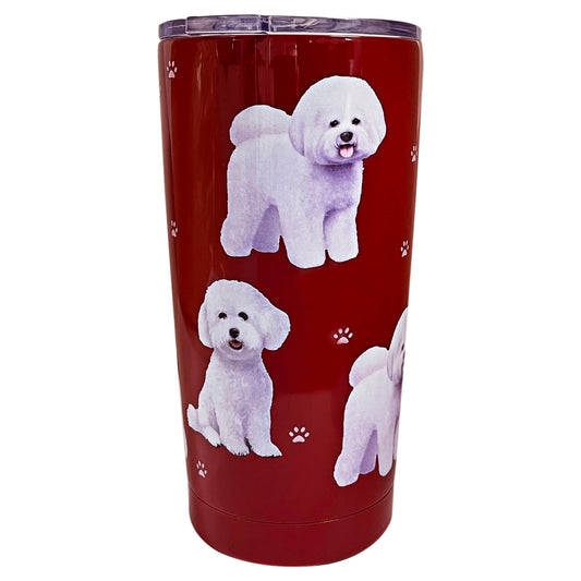 Serengeti Pet Lovers Tumbler - Bichon Frise - 20oz