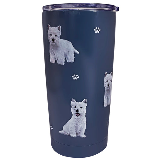 Serengeti Pet Lovers Tumbler - West Highland White - 20oz
