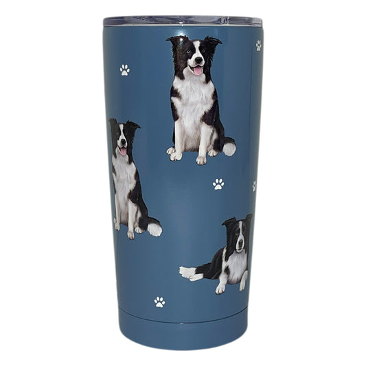 Serengeti Pet Lovers Tumbler - Border Collie - 20oz