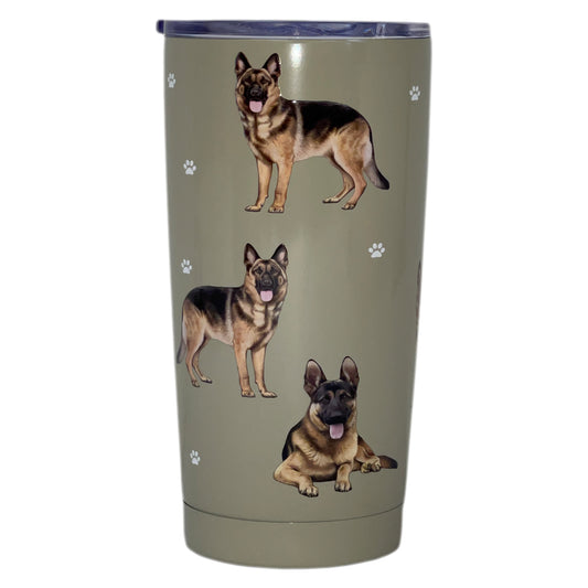 Serengeti Pet Lovers Tumbler - German Shepherd - 20oz