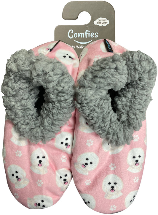Cloud Slippers - Bichon Frise