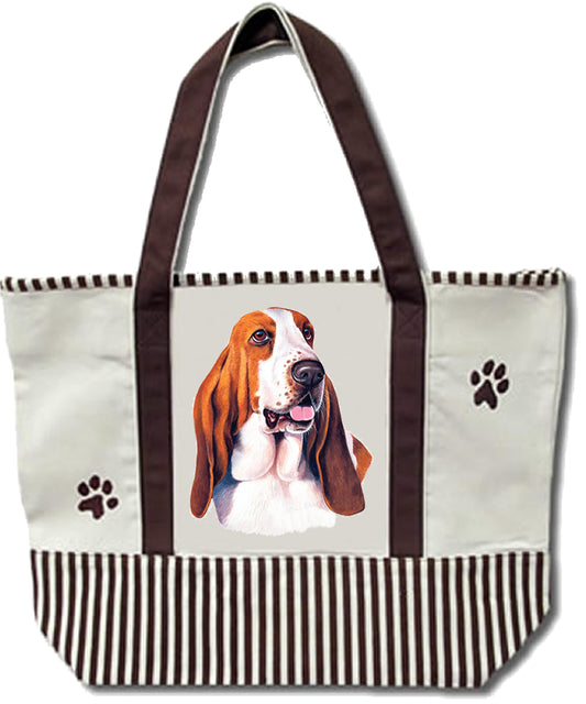 Bassett Hound Tote Bag