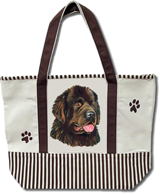 Brown Newfoundland Tote Bag
