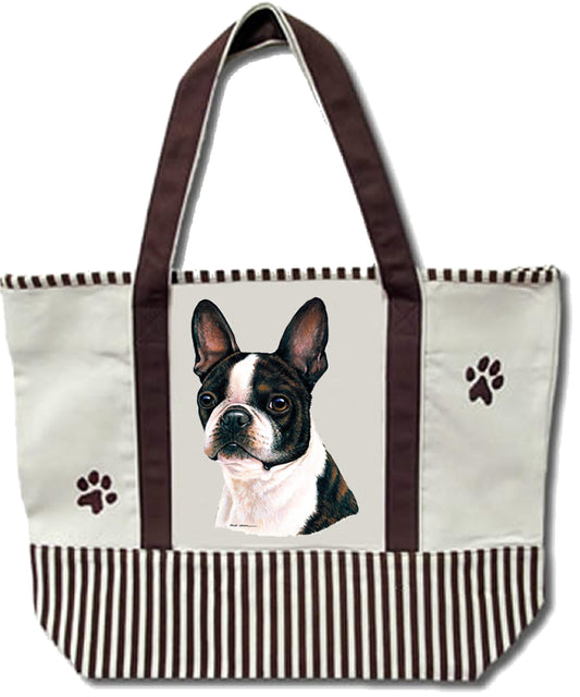 Boston Terrier Tote Bag