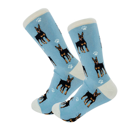 Dog Lovers Socks - Doberman