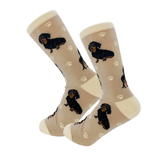 Dog Lovers Socks - Dachshund (Black)