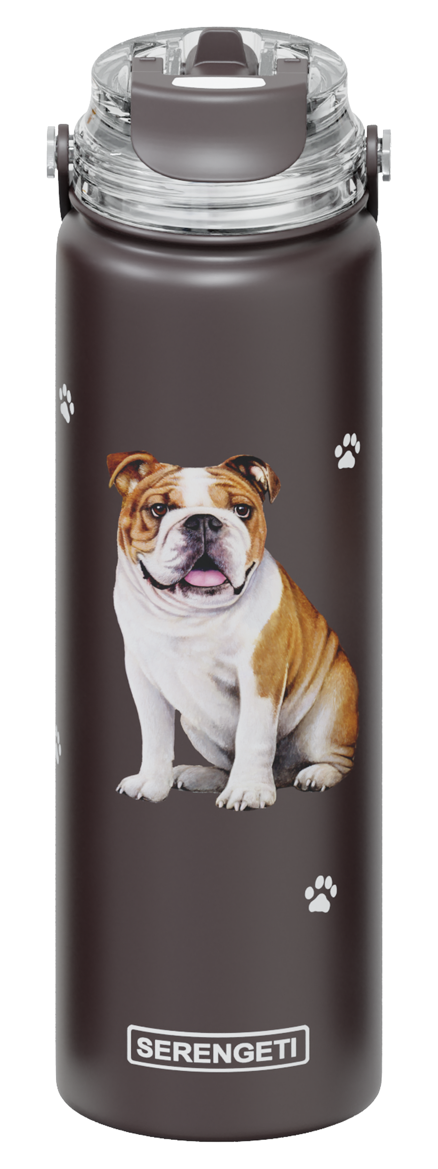 Serengeti Water Bottle - Bulldog - 24oz