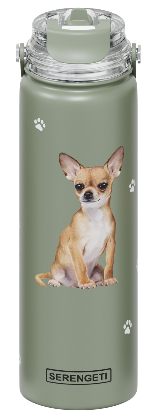 Serengeti Water Bottle - Chihuahua - 24oz