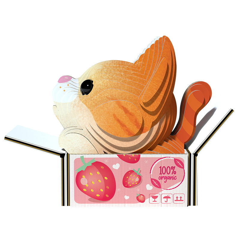 Pumpkin Cat 3D Puzzle