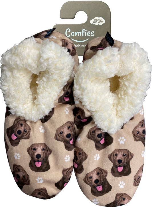 Cloud Slippers - Chocolate Lab