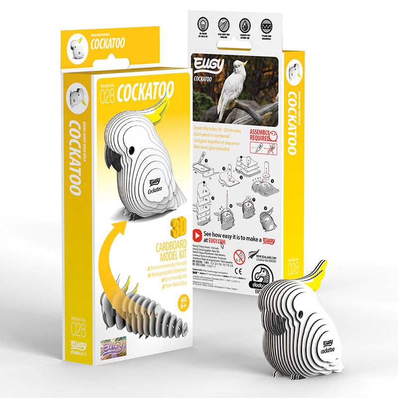 Cockatoo 3D Puzzle