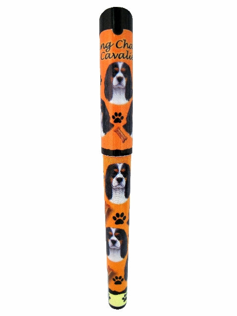 Dog Lovers Gel Pen - King Charles Cavalier (Tri-Color)
