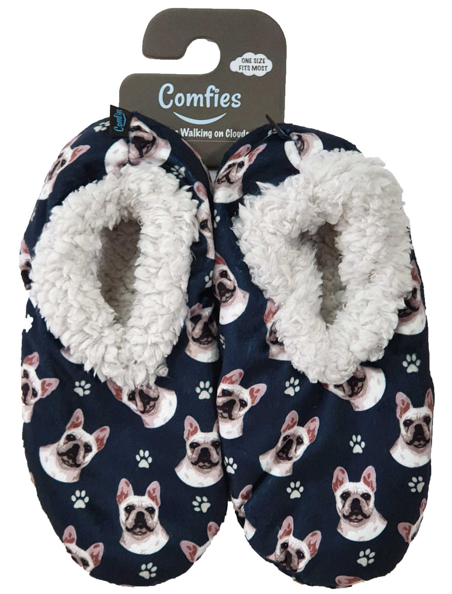 Cloud Slippers - French Bulldog