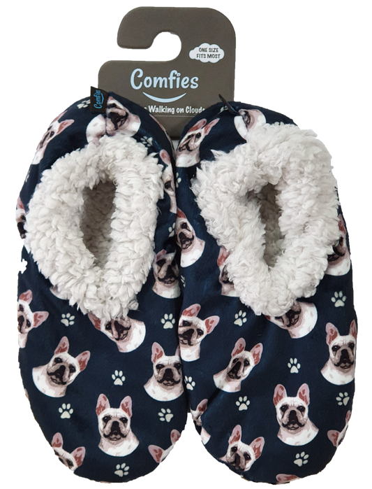 Cloud Slippers - French Bulldog