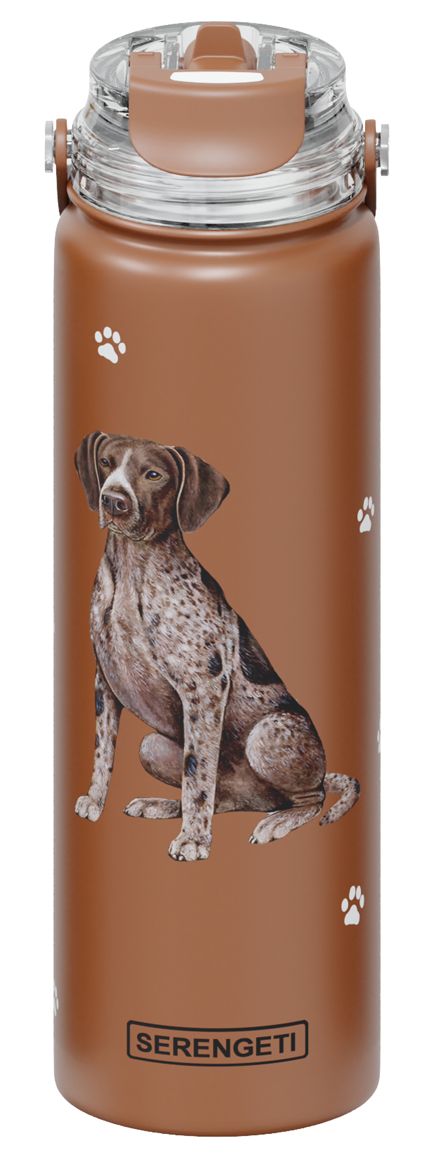 Serengeti Water Bottle - German Shorthaired Pointer - 24oz
