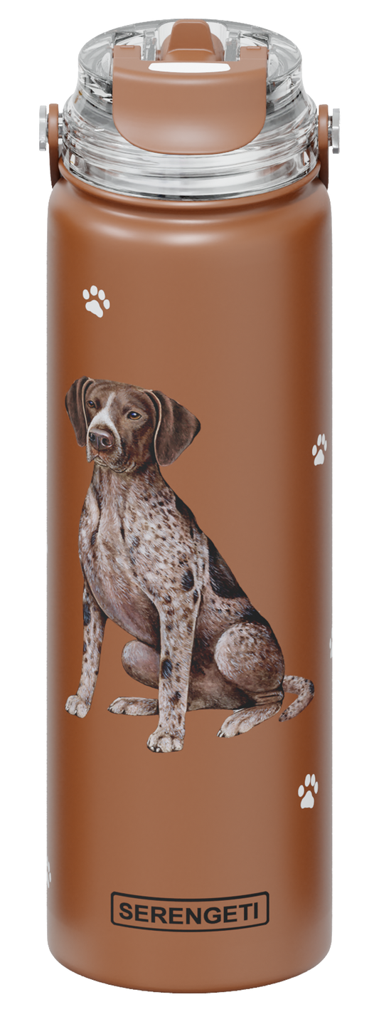 Serengeti Water Bottle - German Shorthaired Pointer - 24oz