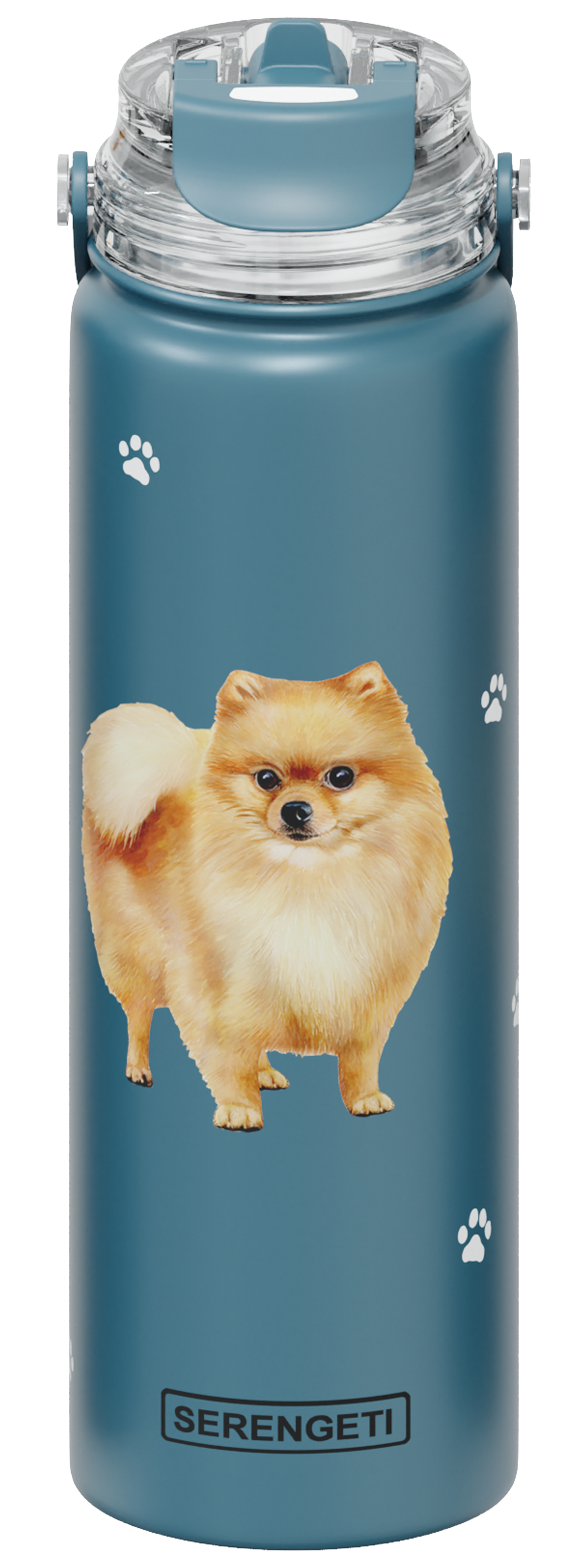 Serengeti Water Bottle - Pomeranian - 24oz