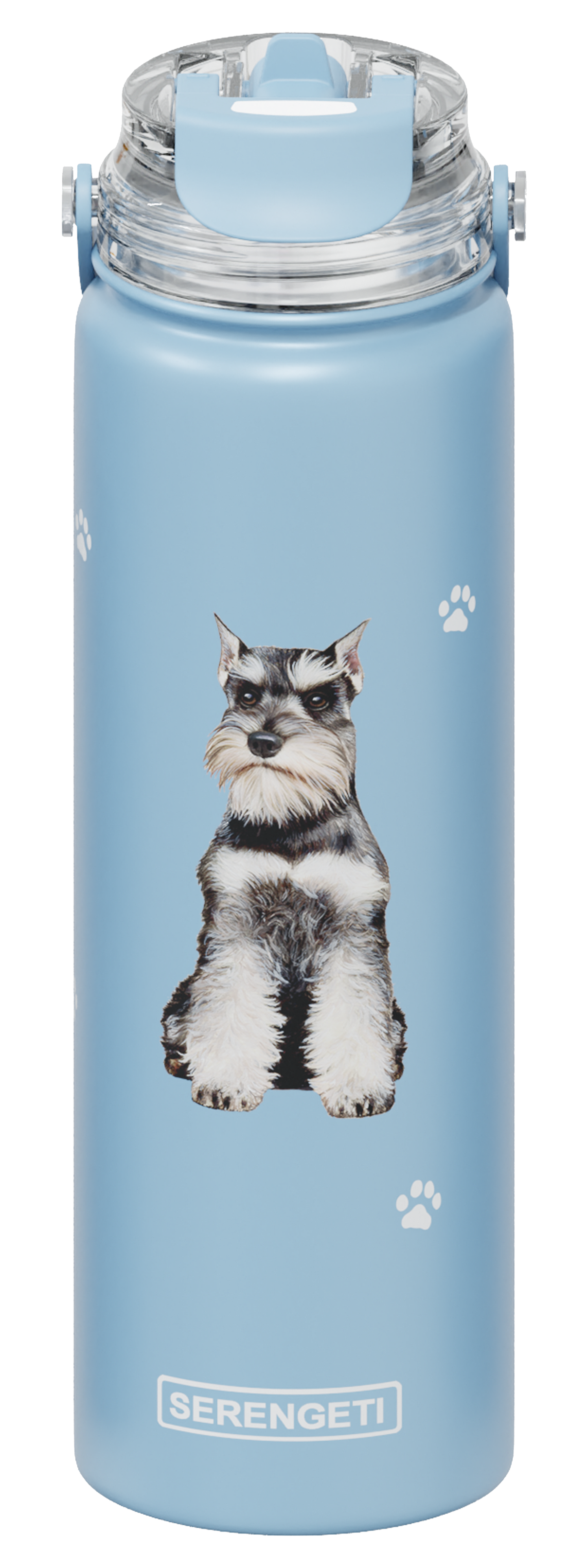 Serengeti Water Bottle - Schnauzer - 24oz