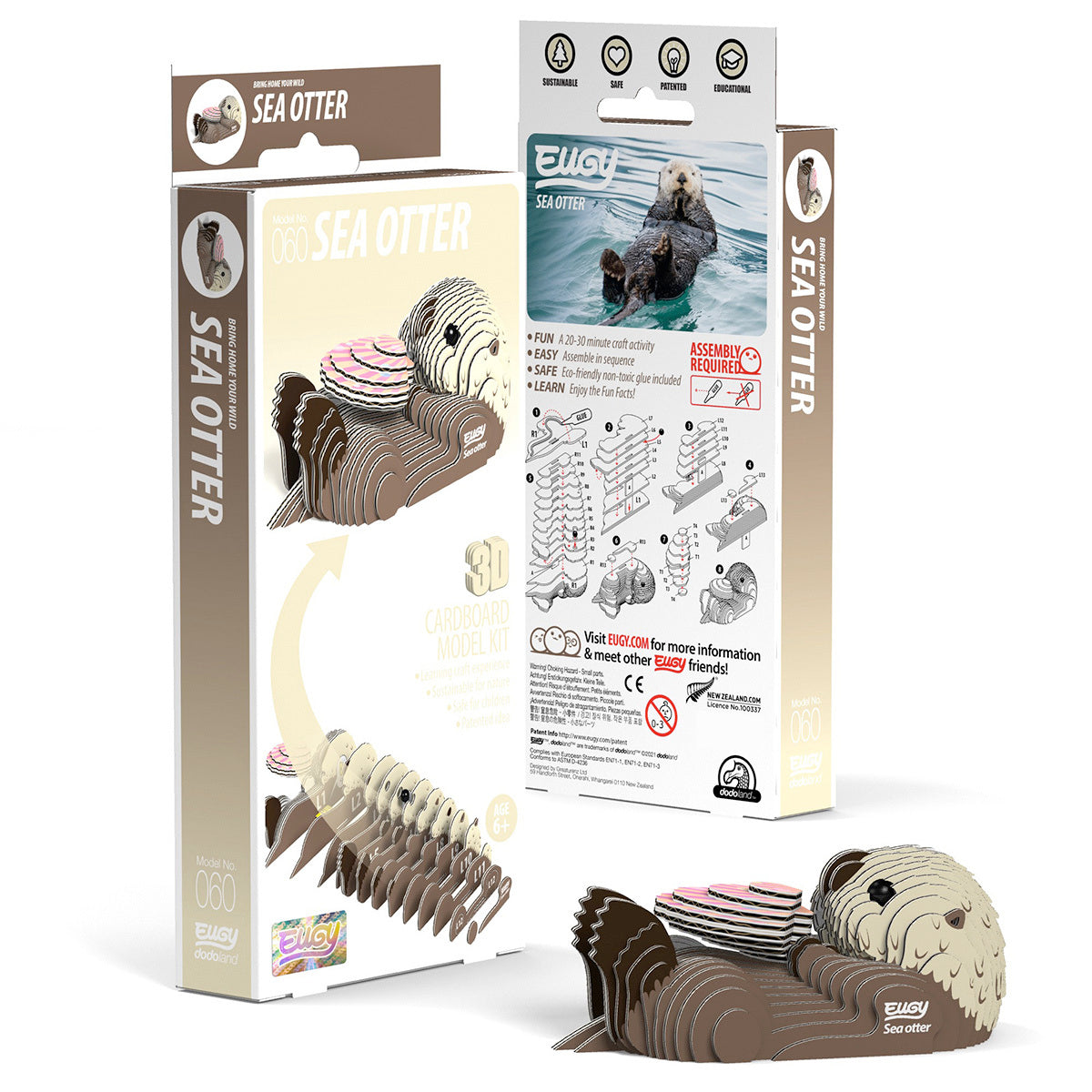 Sea Otter 3D Puzzle