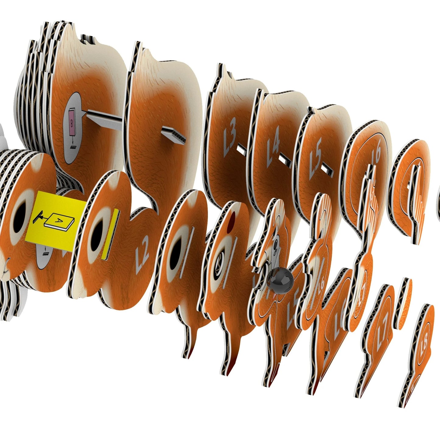 Squirrel 3D Puzzle