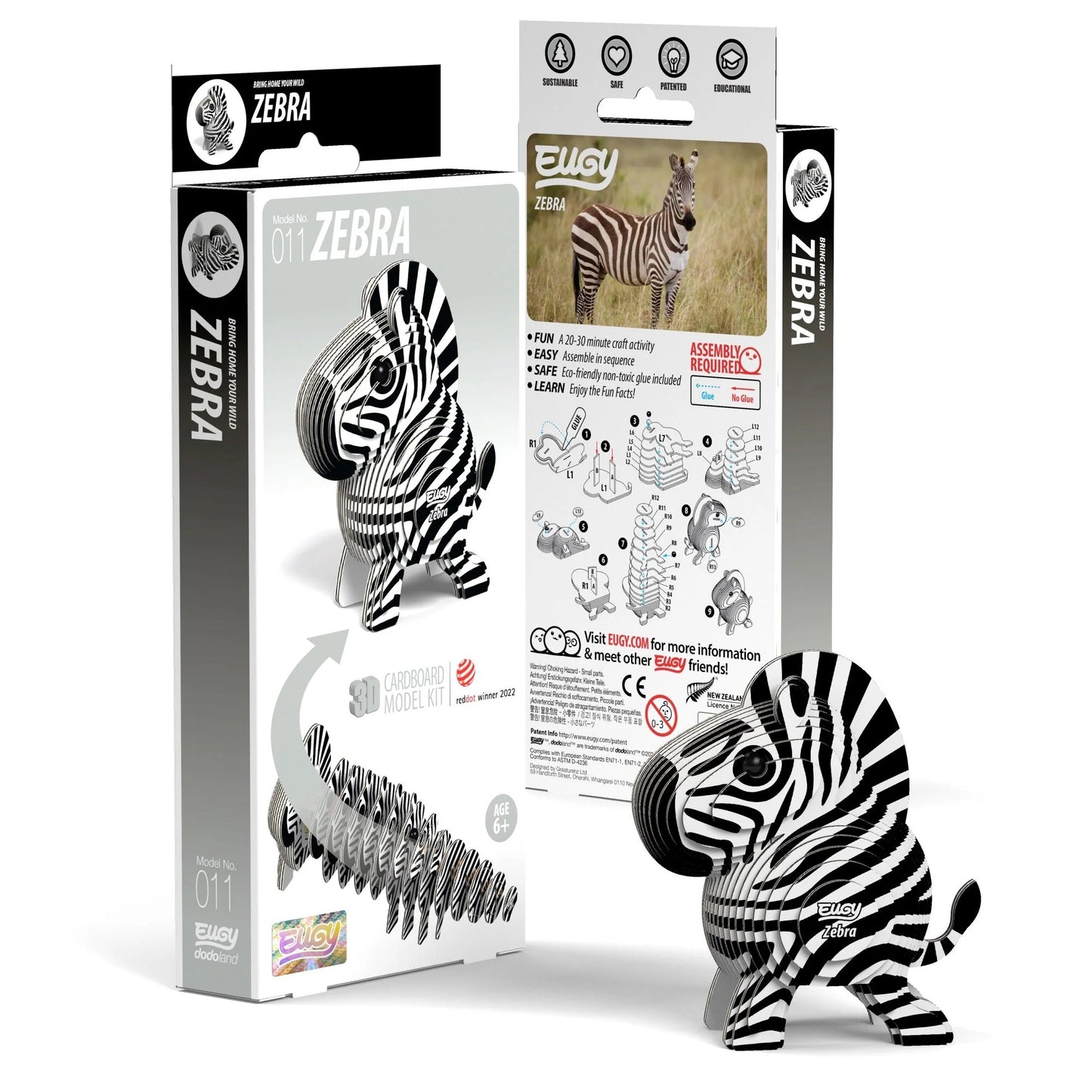 Zebra 3D Puzzle
