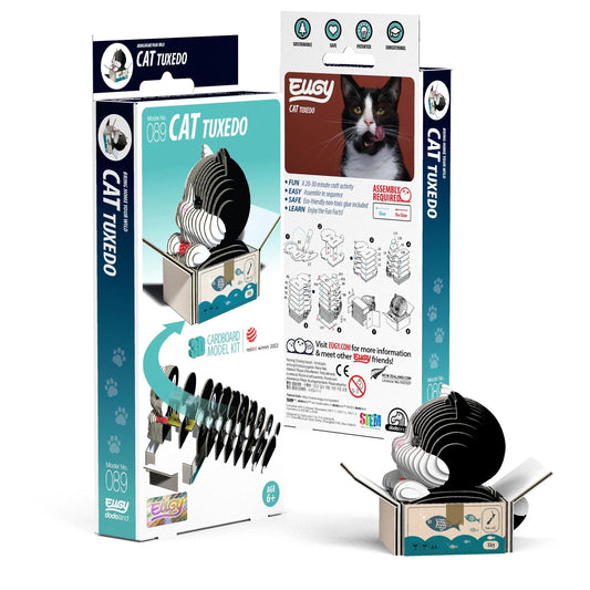 Tuxedo Cat 3D Puzzle