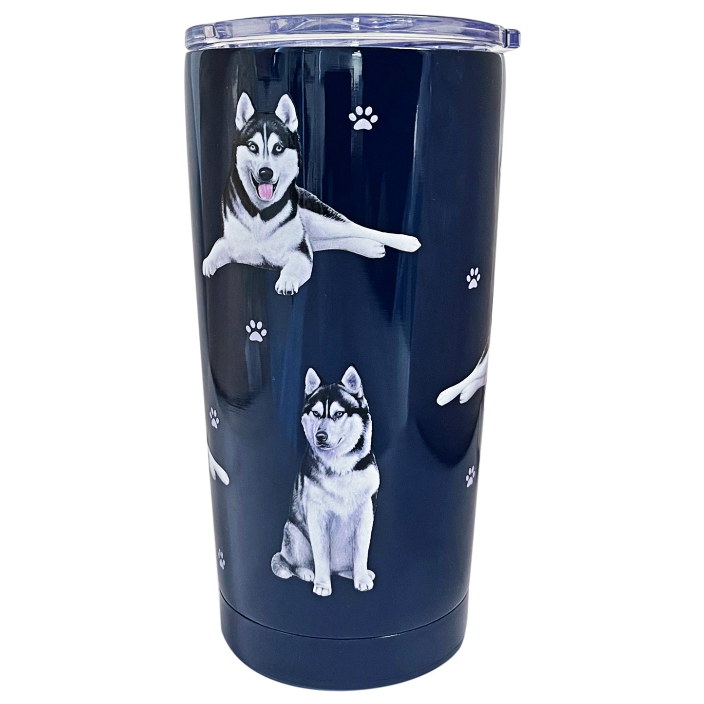 Serengeti Pet Lovers Tumbler - Siberian Husky - 20oz