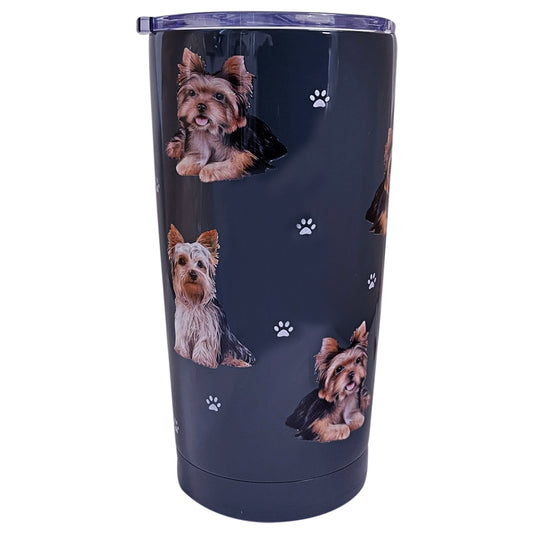 Serengeti Pet Lovers Tumbler - Yorkshire Terrier - 20oz