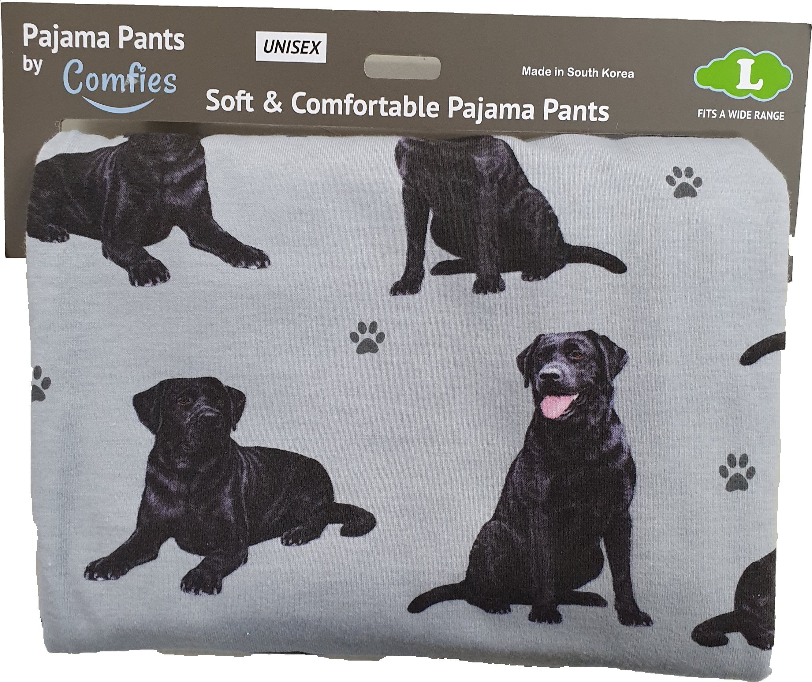 Shop Pet Lovers Lounge Pants Black Lab ER Doggie Cafe ER Dog Lovers Boutique