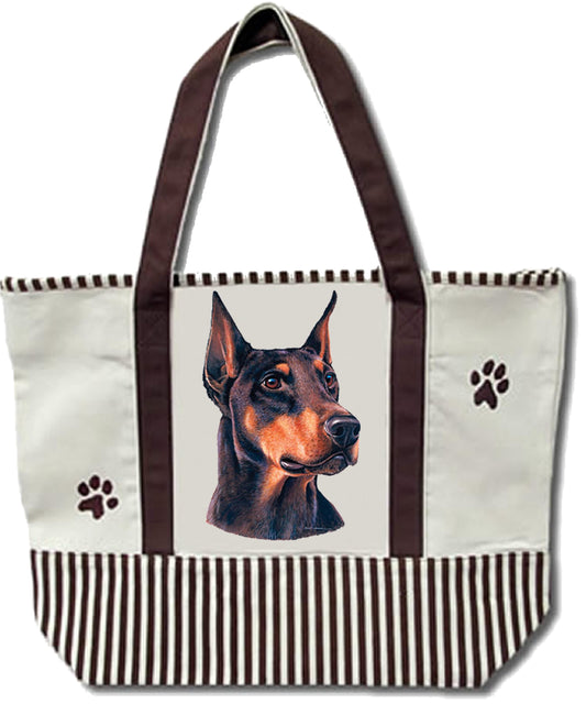 Doberman Tote Bag