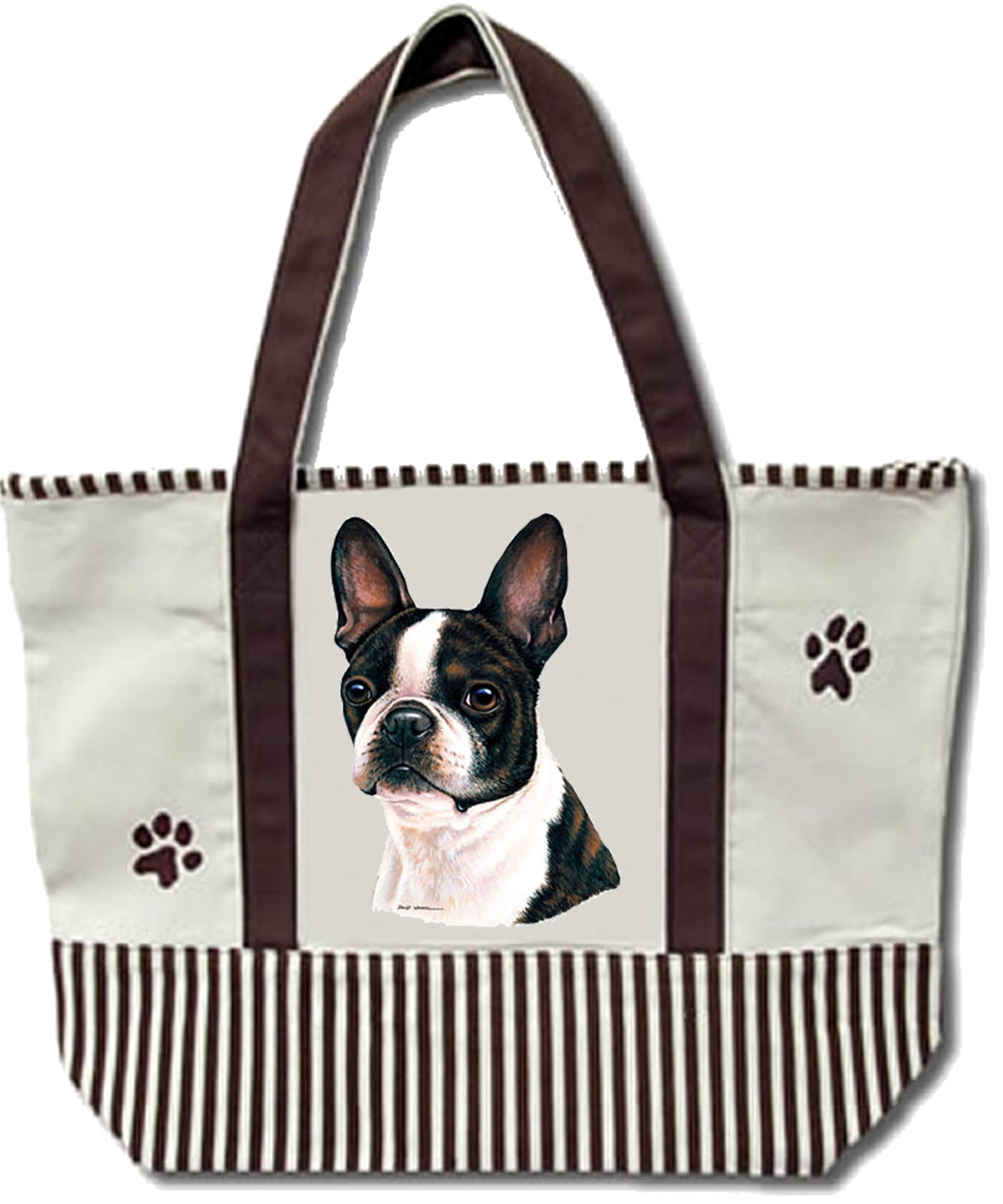 Boston Terrier Tote Bag