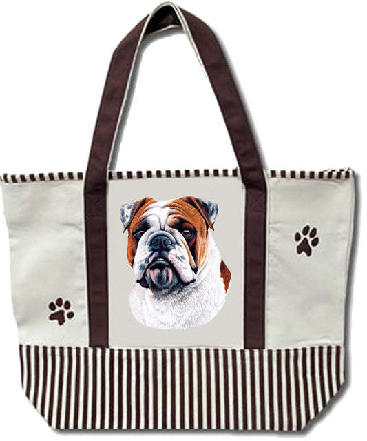 Bulldog Tote Bag