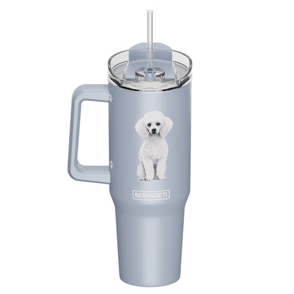 Serengeti Ultimate Mugs - White Poodle - 40oz