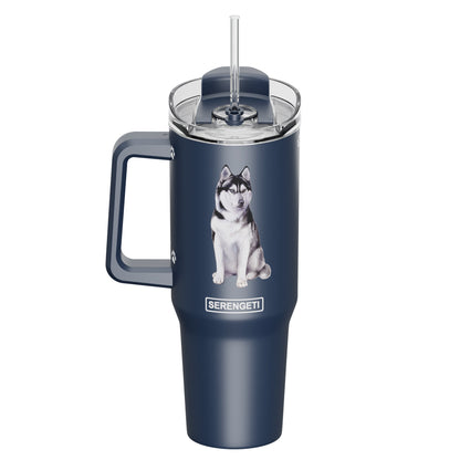 Serengeti Ultimate Mugs - Siberian Husky - 40oz