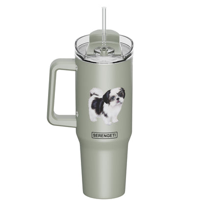 Serengeti Ultimate Mugs - Shih Tzu (White and Black) - 40oz