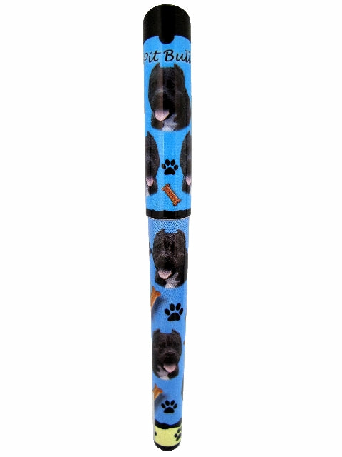 Dog Lovers Gel Pen - Pitbull (Black)