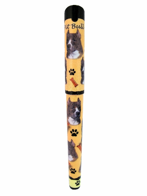 Dog Lovers Gel Pen - Pitbull (Tan)
