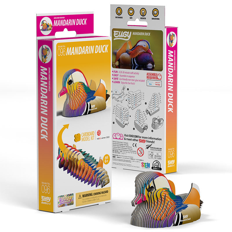 Mandarin Duck 3D Puzzle