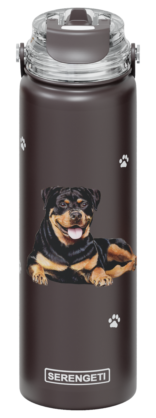 Serengeti Water Bottle - Rottweiller - 24oz