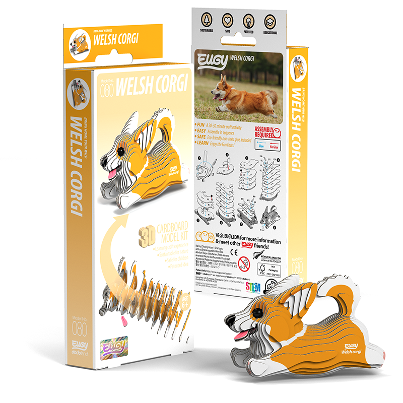 Welsh Corgi 3D Puzzle