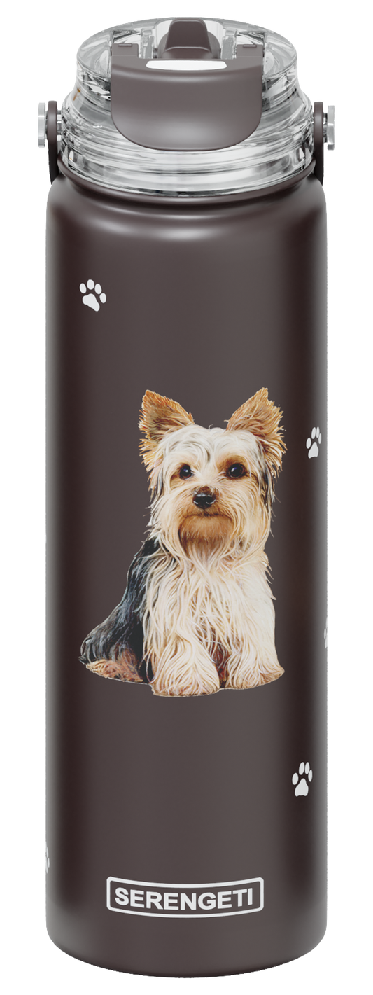 Serengeti Water Bottle - Yorkshire Terrier - 24oz